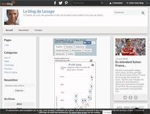 Tablet Screenshot of lesage.ch